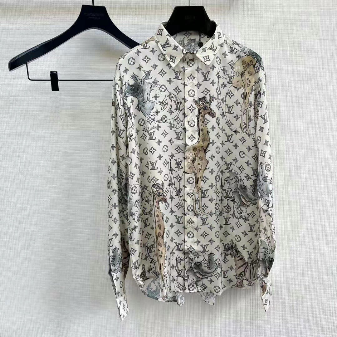 Best Replica Louis Vuitton Long Sleeve Shirt - Colareps