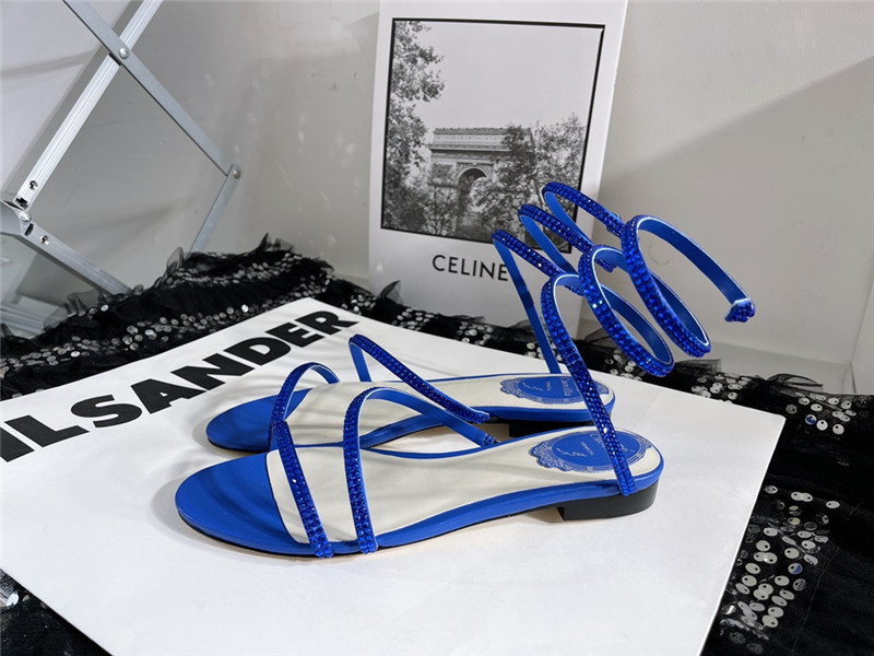 Best Replica rene caovilla cleo flat sandals - Colareps