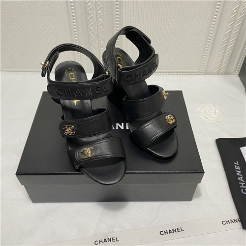 Best Replica chanel block heel sandals - Colareps