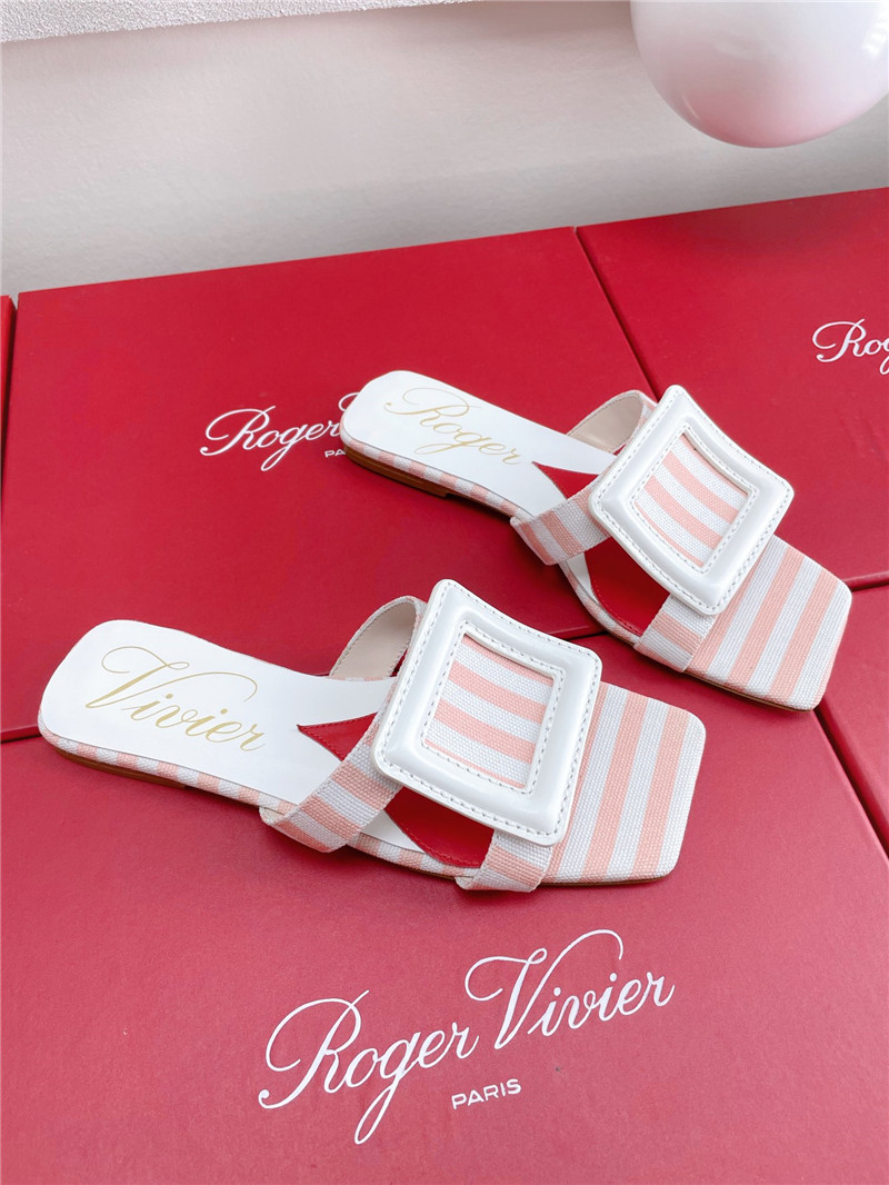 Best Replica Roger vivier embroidered buckle mules - Colareps