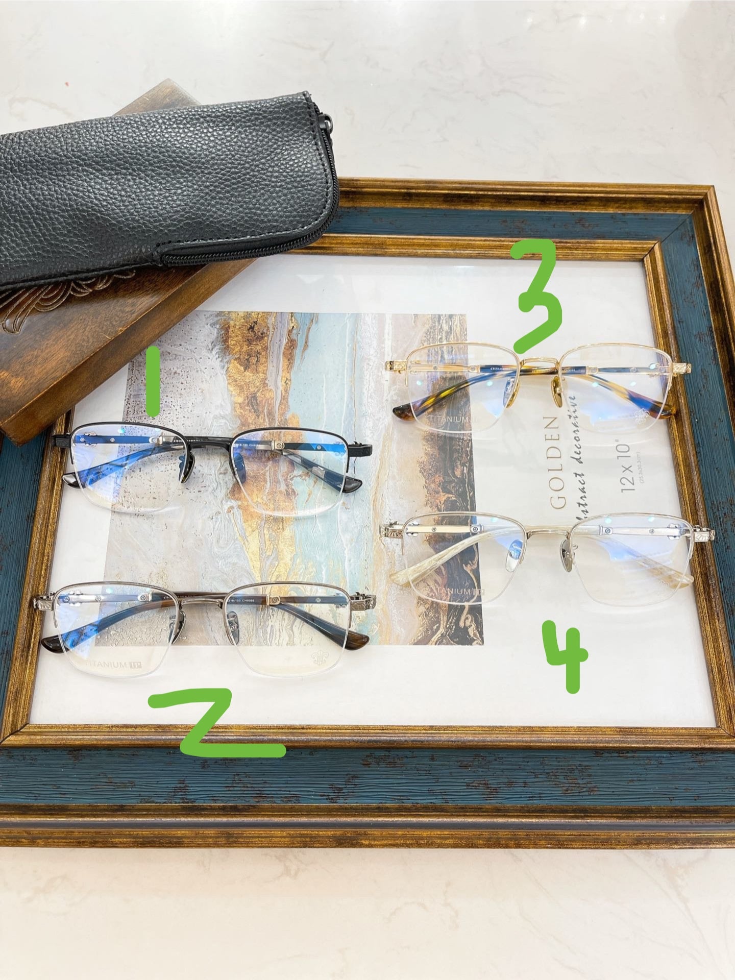 Best Replica Chrome hearts glasses/eyewear - Colareps