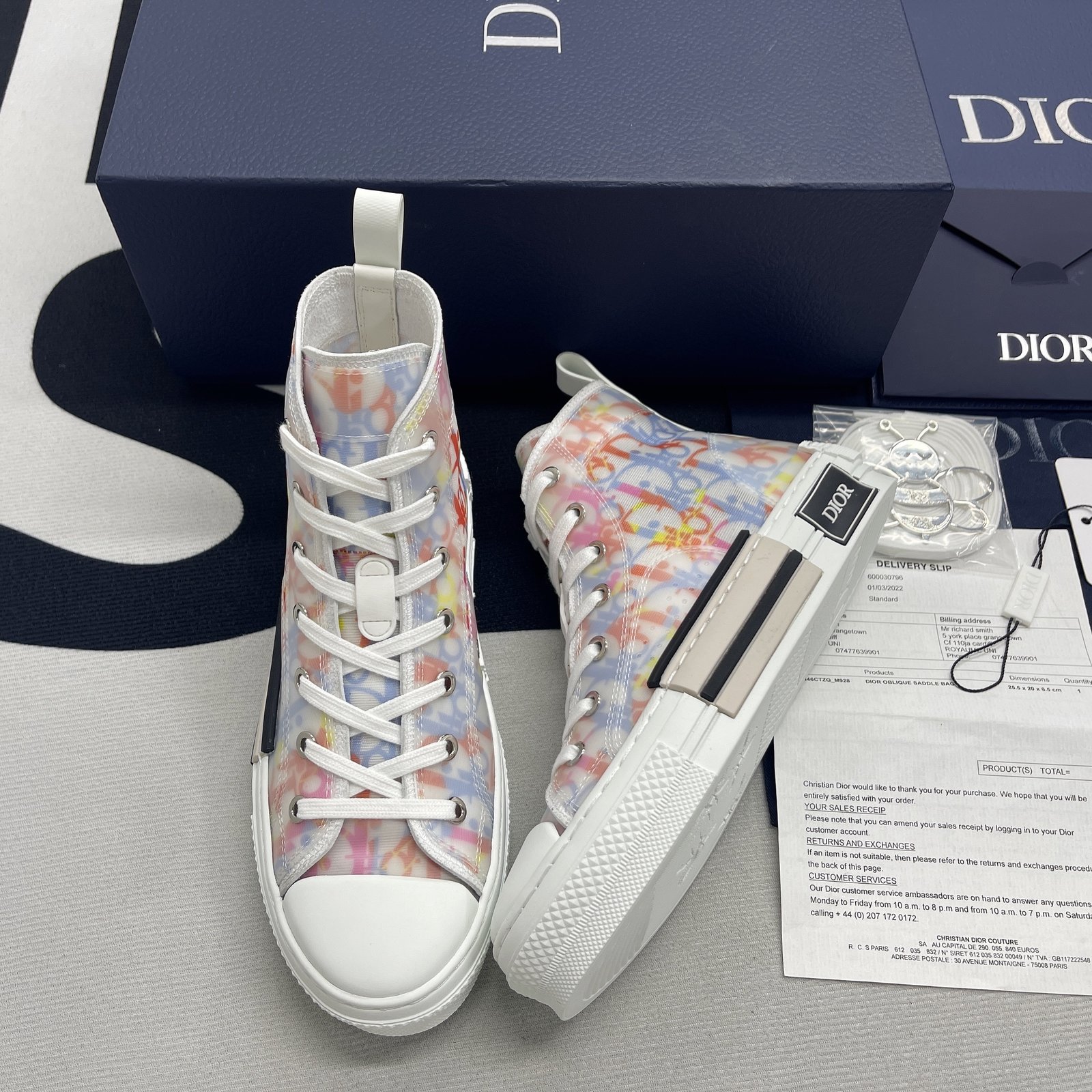 Best Replica Converse Dupes Dior B23 High Top Sneaker 31 - Colareps