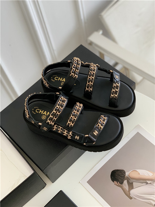 Best Replica chanel platform sandals womens - Colareps