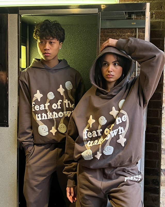 Best Replica Fear of the Unknown Foam Print Sweatshirt - Colareps