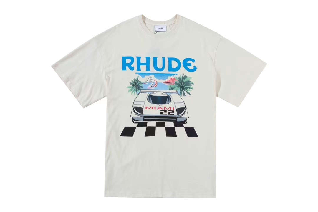 Best Replica Rhude Replica Formula One Printed tee - Colareps