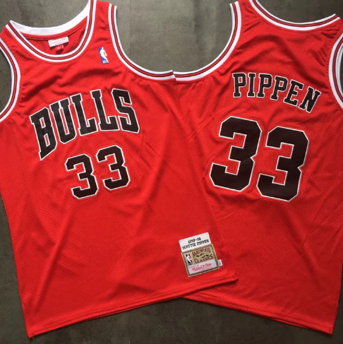 Best Replica SCOTTIE PIPPEN CHICAGO BULLS THROWBACK JERSEY - Colareps