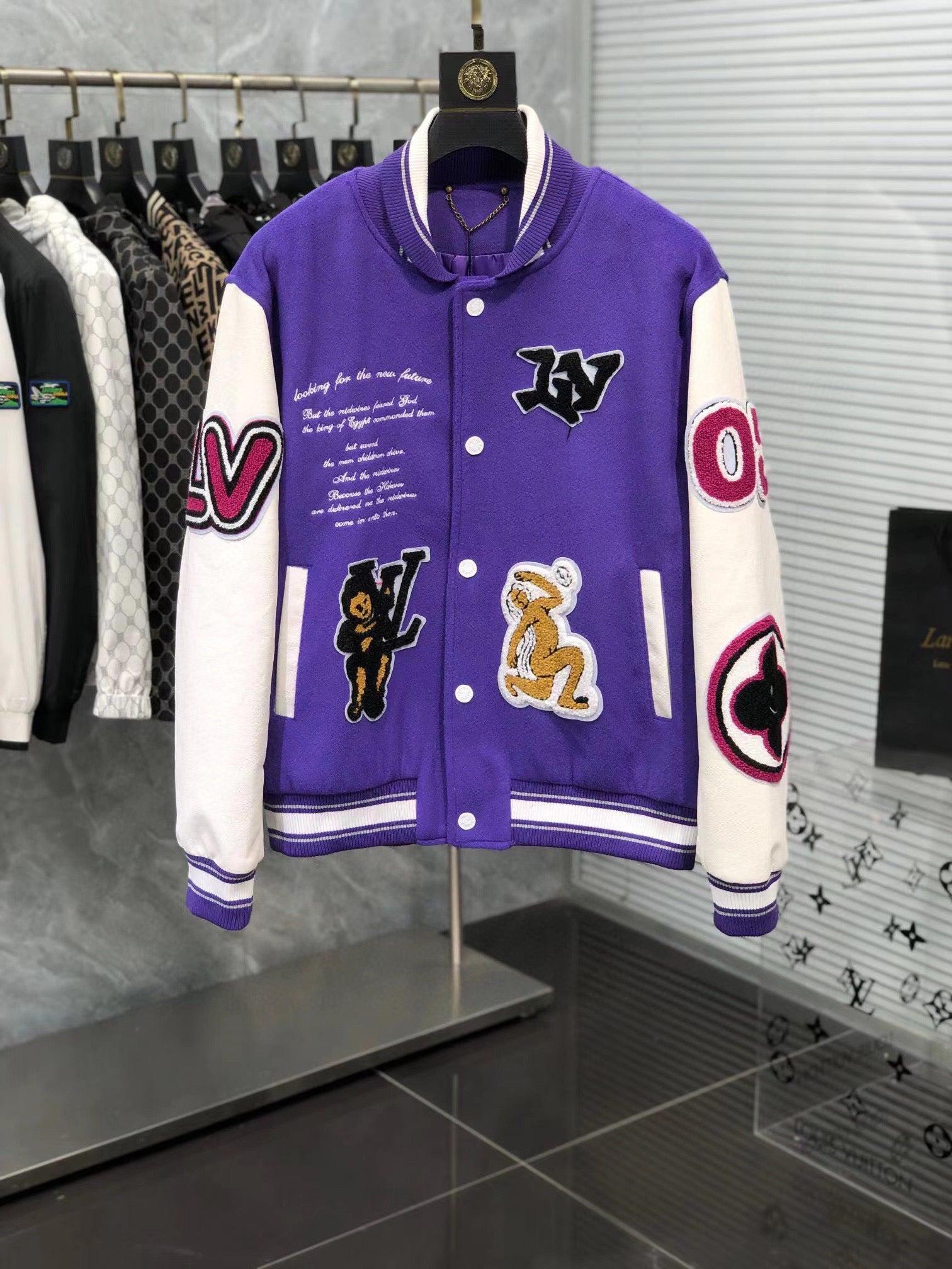 Best Replica Louis Vuitton Varsity Jacket - Colareps