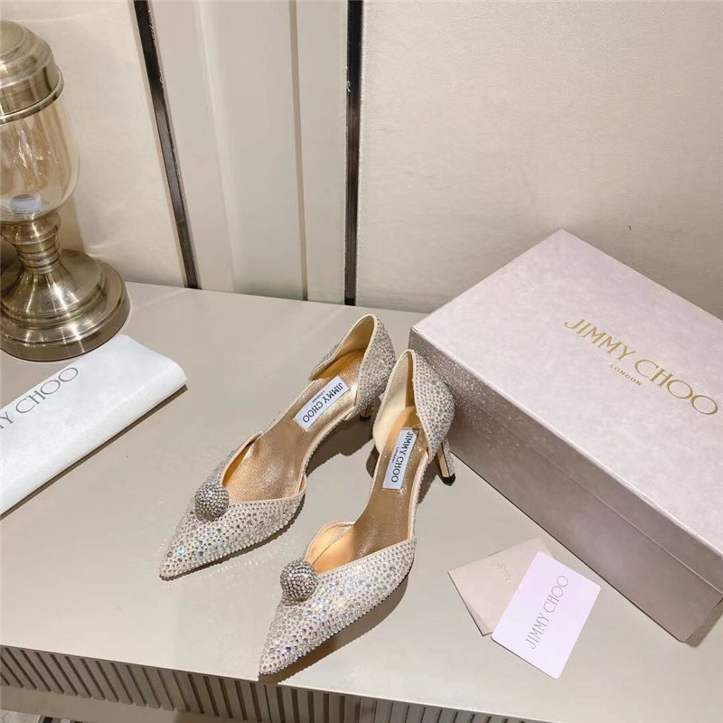 Best Replica Jimmy Choo diamond wedding shoes - Colareps