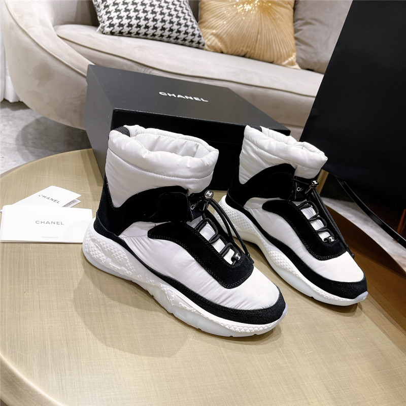 Best Replica chanel high top sneakers snow boots - Colareps