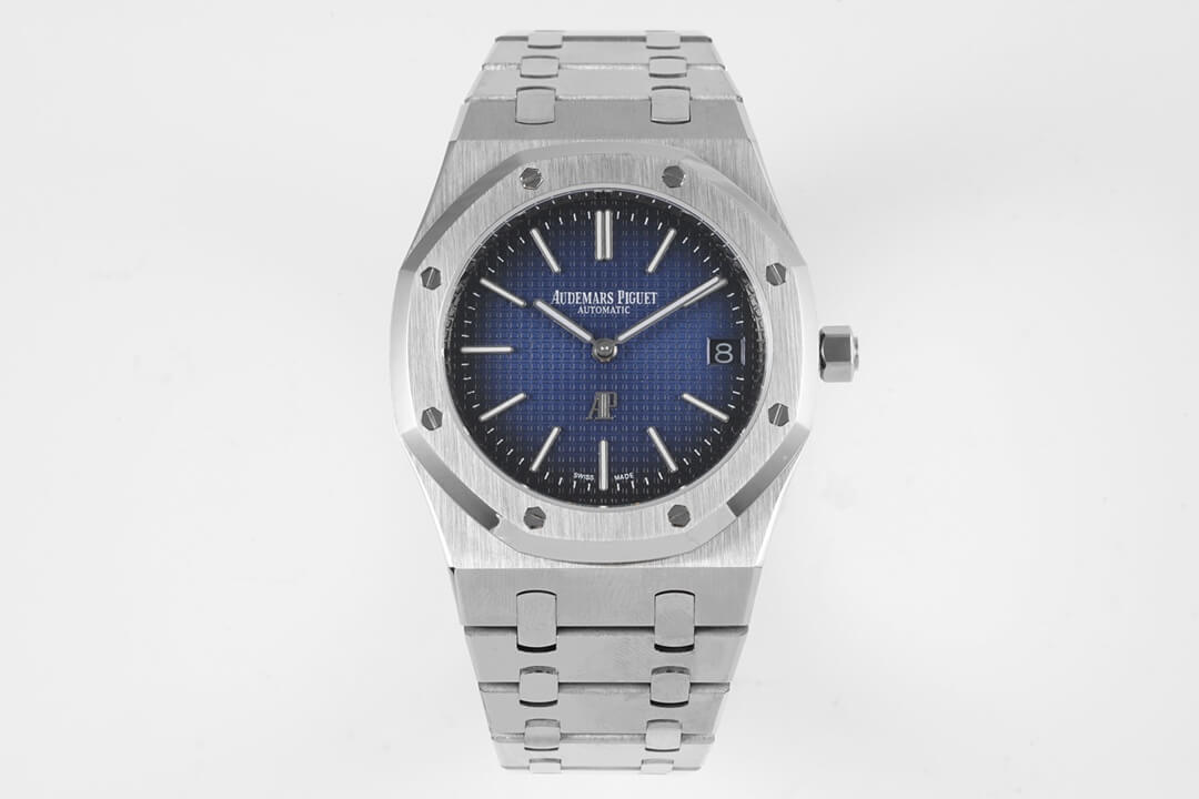Best Replica Replica Audemars Piguet Royal Oak 15202IP.OO.1240IP.01 1:1 Best Edition KZ Factory Smoky Blue Dial - Colareps