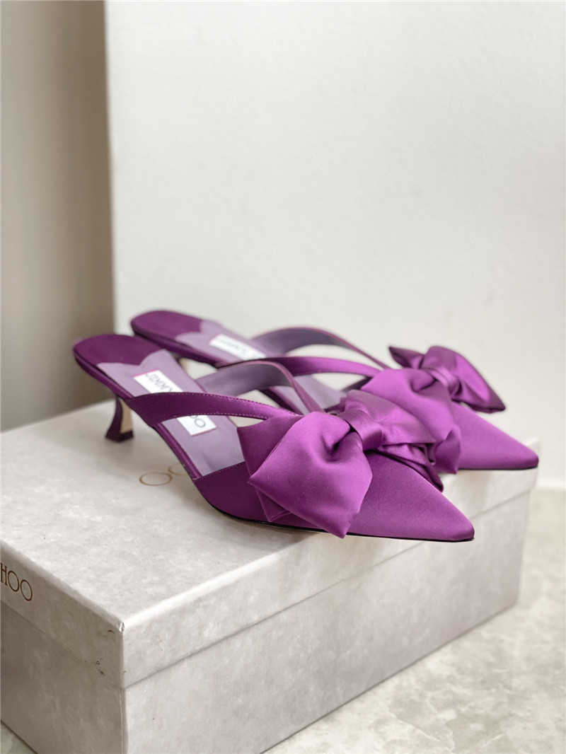 Best Replica jimmy choo bow heels dupe bow-embellished sandals - Colareps