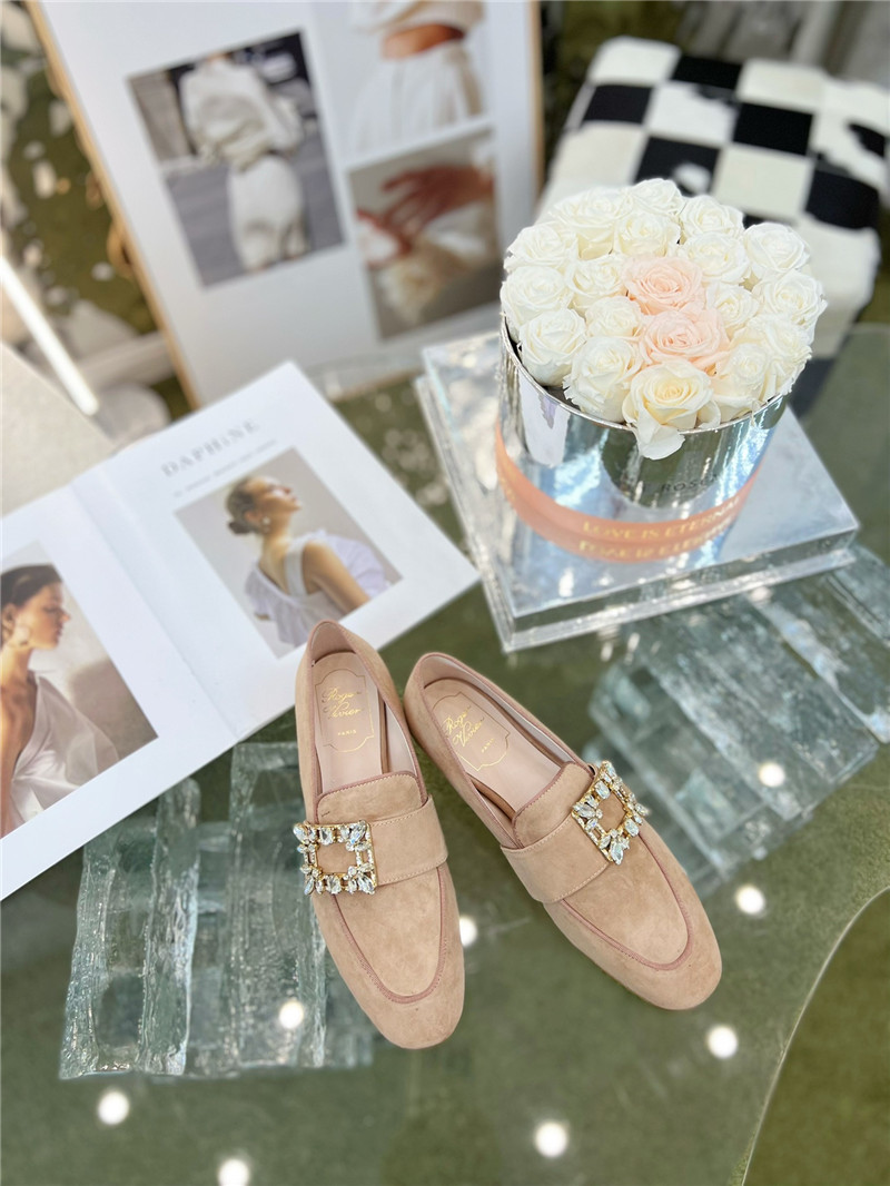 Best Replica Roger vivier diamond buckle loafers - Colareps