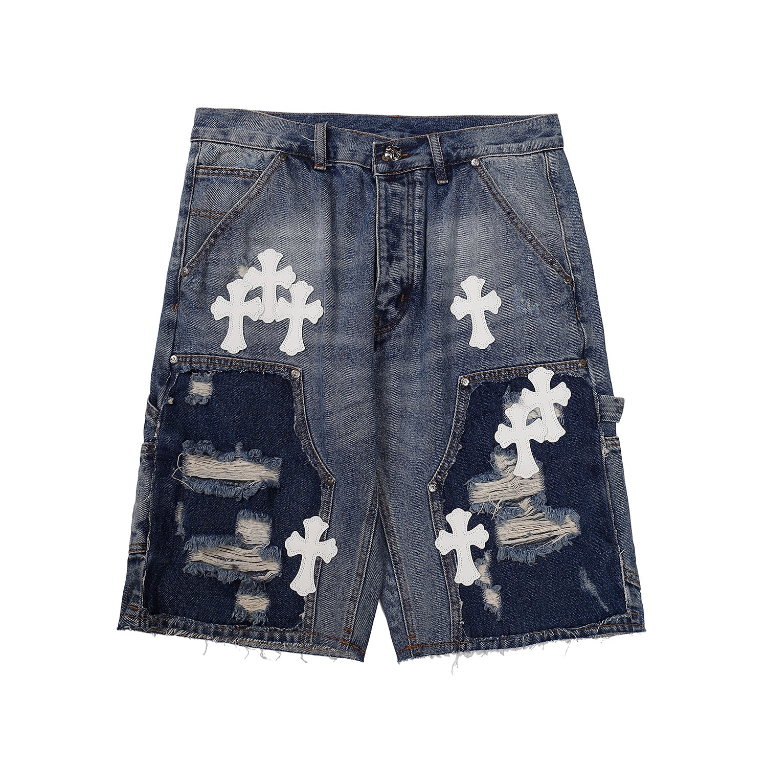 Best Replica Chrome Hearts Denim Shorts - Colareps