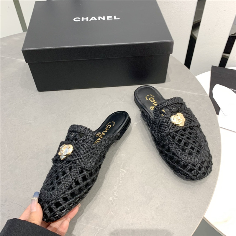 Best Replica Chanel hand-woven Mier half drag - Colareps