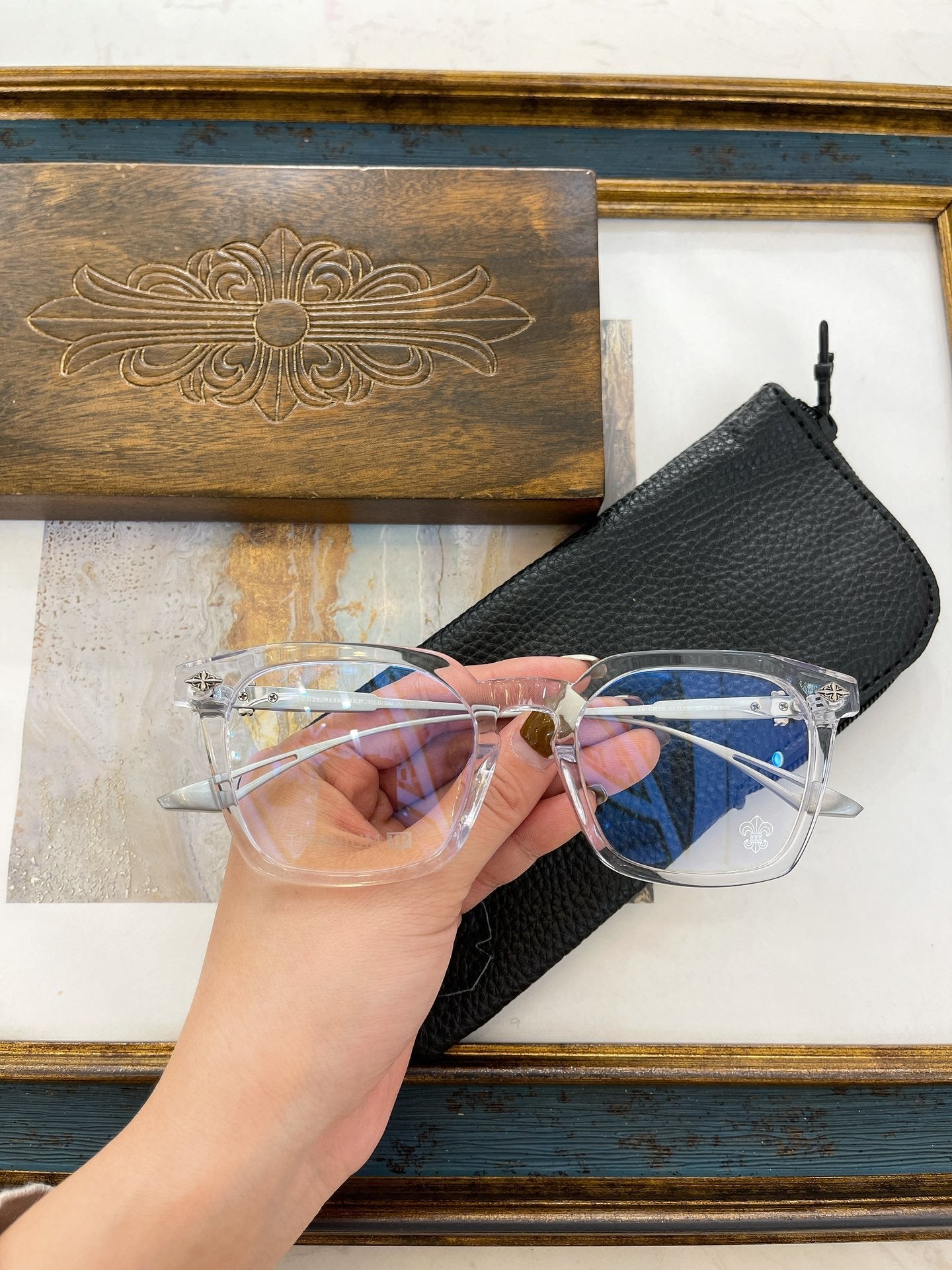 Best Replica Chrome Hearts eyewear/glasses - Colareps