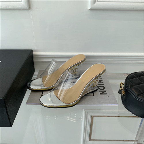 Best Replica chanel new wedge heel sandals - Colareps