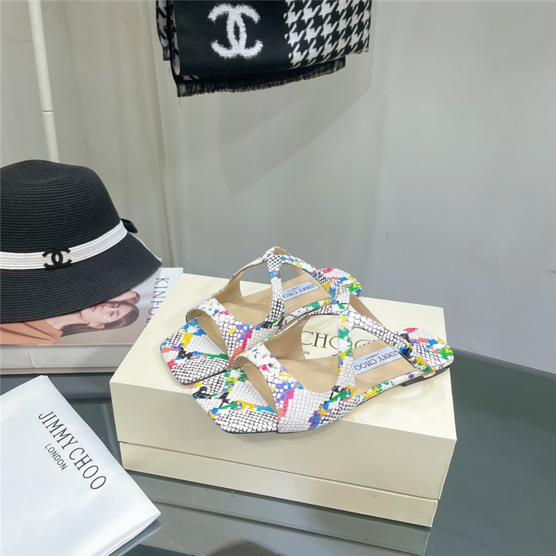 Best Replica jimmy choo pearl flat slippers - Colareps