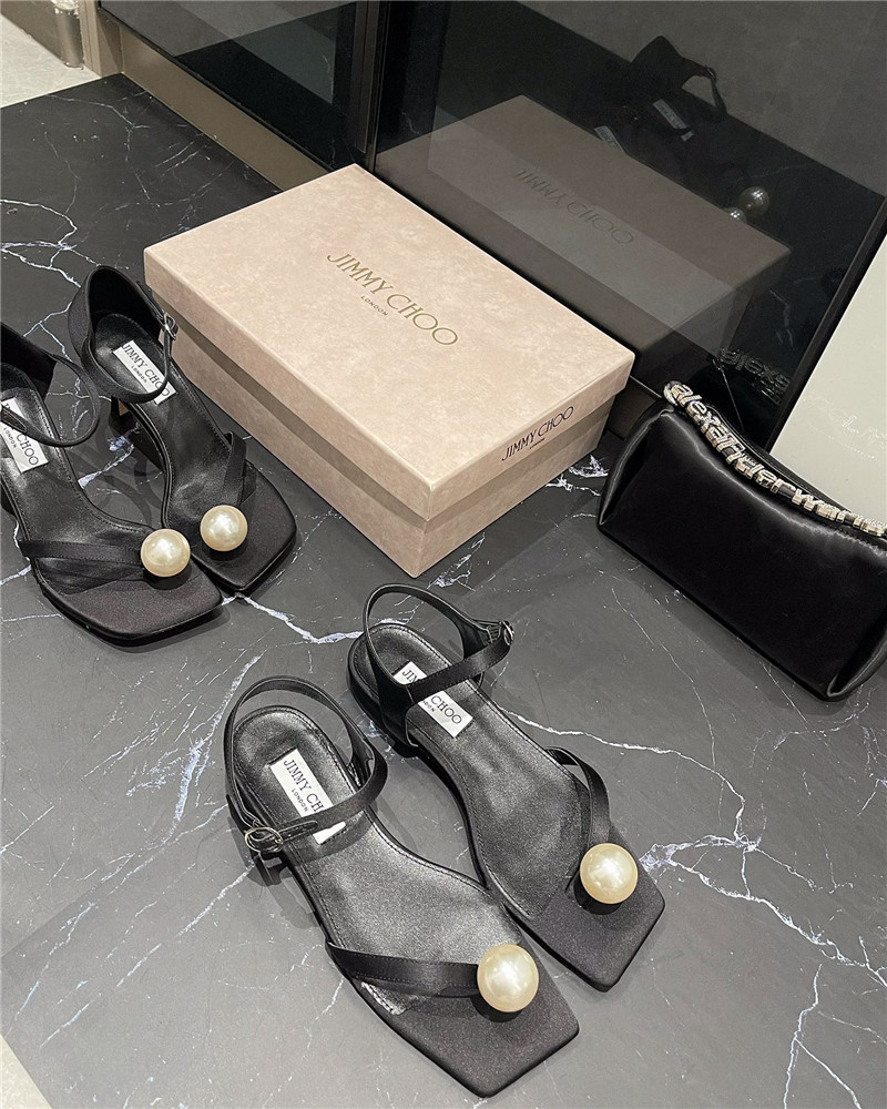 Best Replica Jimmy Choo new rhinestone ball sandals - Colareps