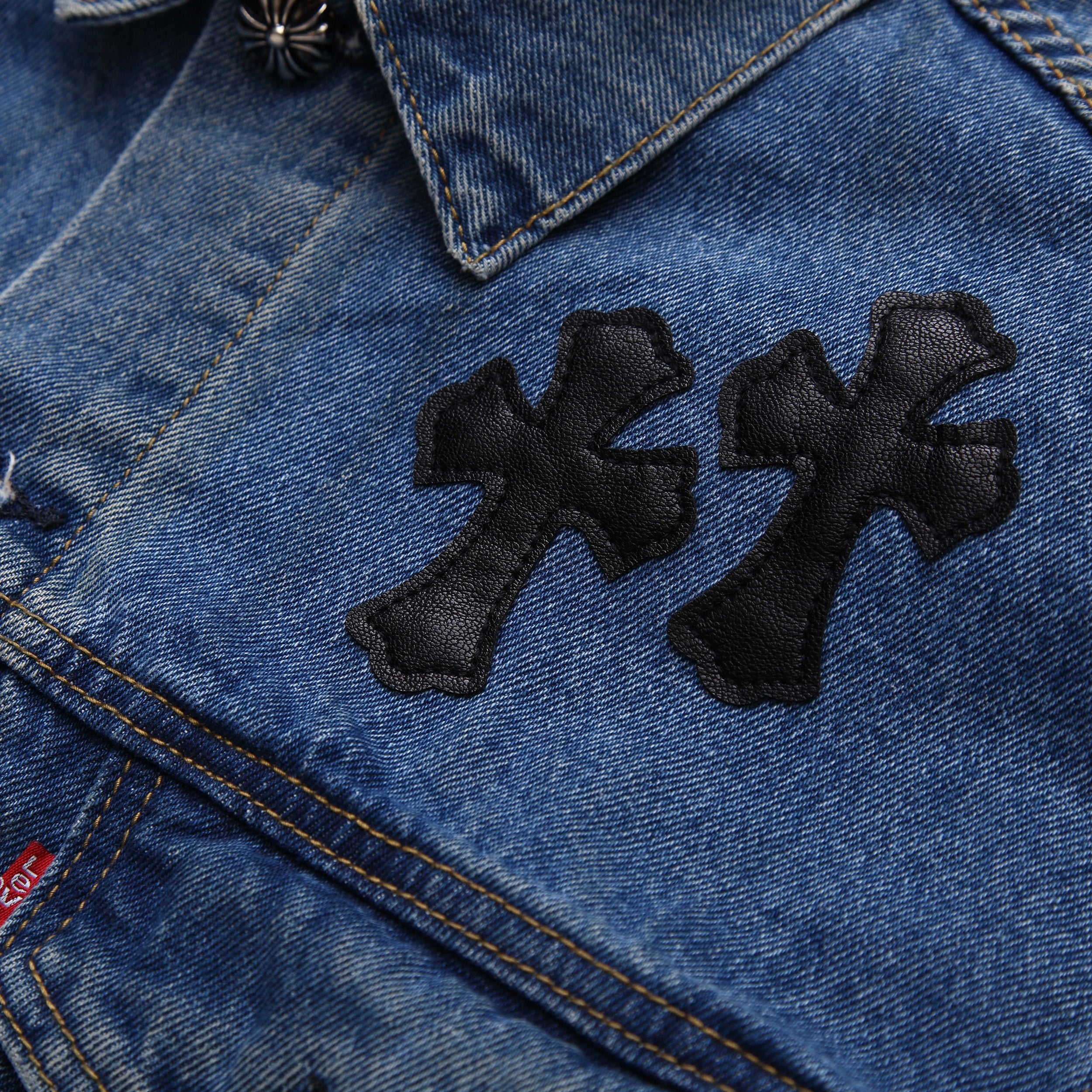 Best Replica Chrome Hearts Denim Jacket - Colareps
