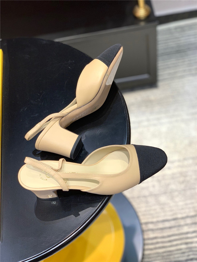 Best Replica chanel Block heel sandals - Colareps