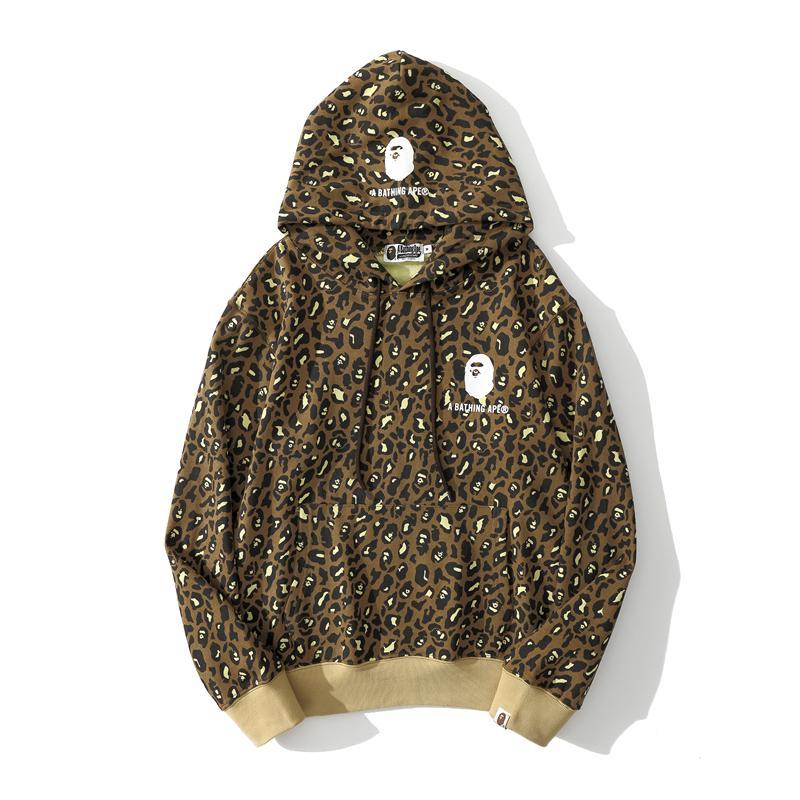 Best Replica BAPE Leopard Pullover Hoodie - Colareps