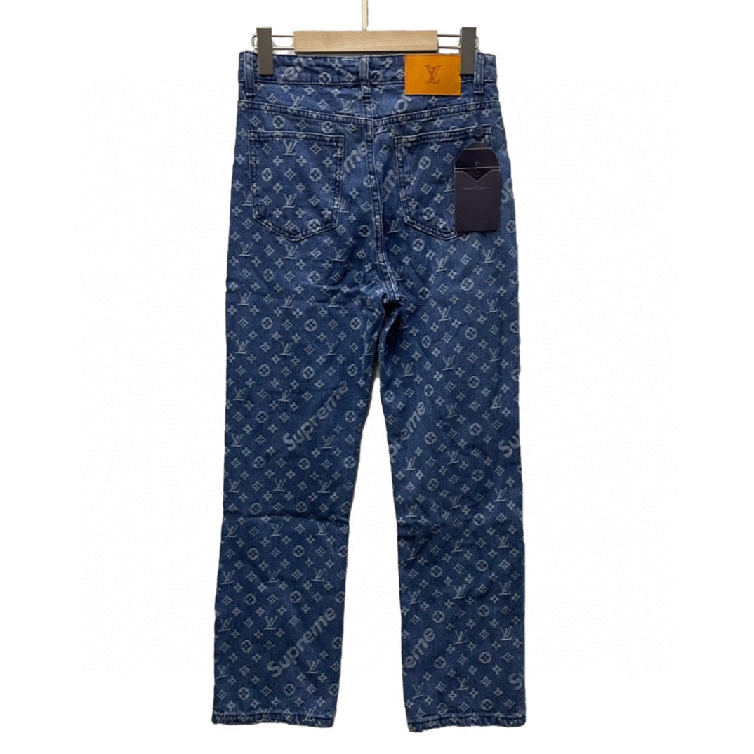 Best Replica Louis Vuitton x Supreme Jeans - Colareps