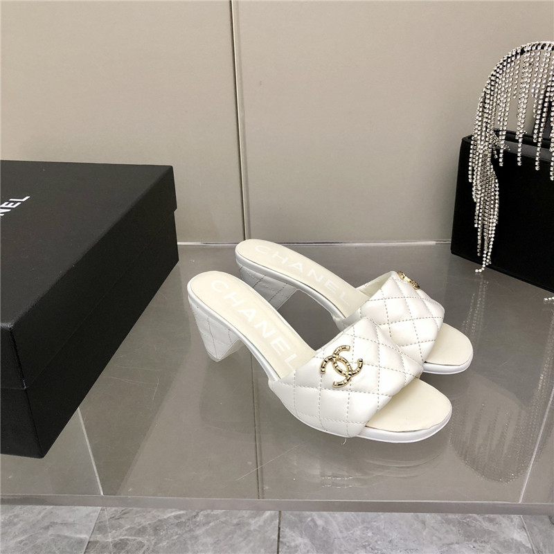 Best Replica chanel classic C buckle slippers - Colareps