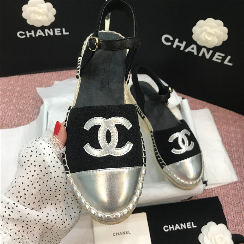 Best Replica chanel classic logo sandals - Colareps