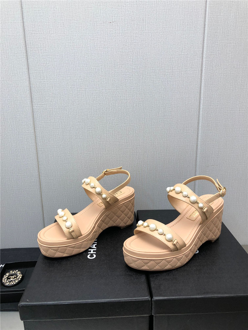 Best Replica chanel pearl series slippers - Colareps