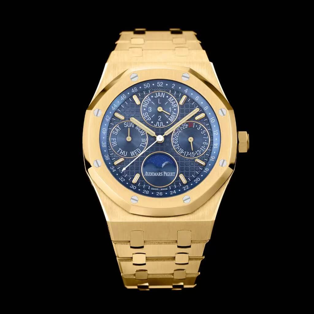 Best Replica Replica Audemars Piguet Royal Oak 26574BA.OO.1220BA.01 1:1 Best Edition APS Factory Blue Dial - Colareps