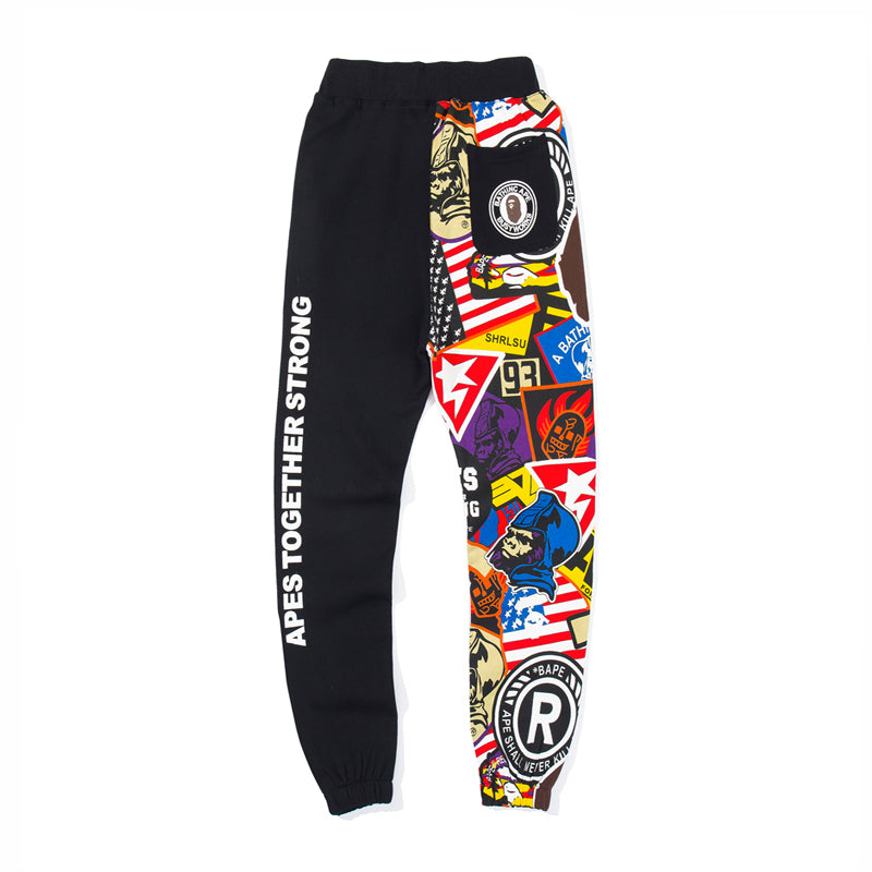 Best Replica BAPE Shark Color Track Pants Sweatpants HDCP8691 - Colareps