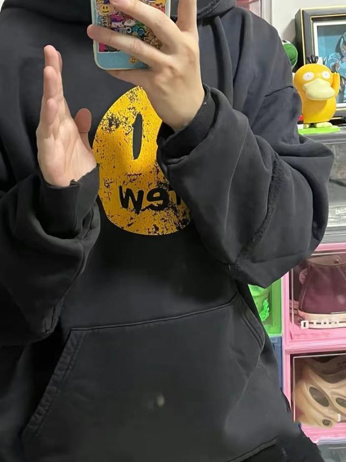Best Replica Drew House Black Crack Hoodie - Colareps
