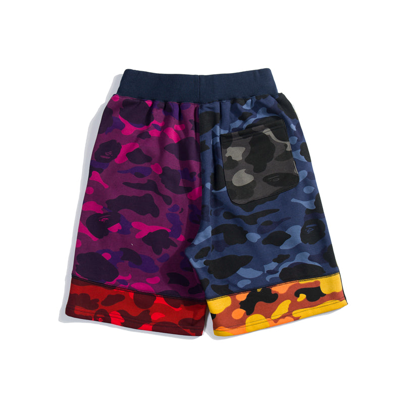 Best Replica BAPE Shorts Camo Shark Pants HDCP8687 - Colareps