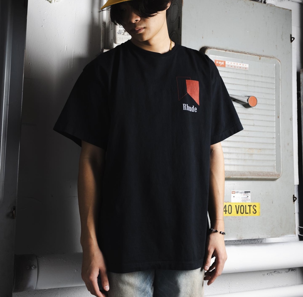 Best Replica Trapezoid tee black&white- - Colareps