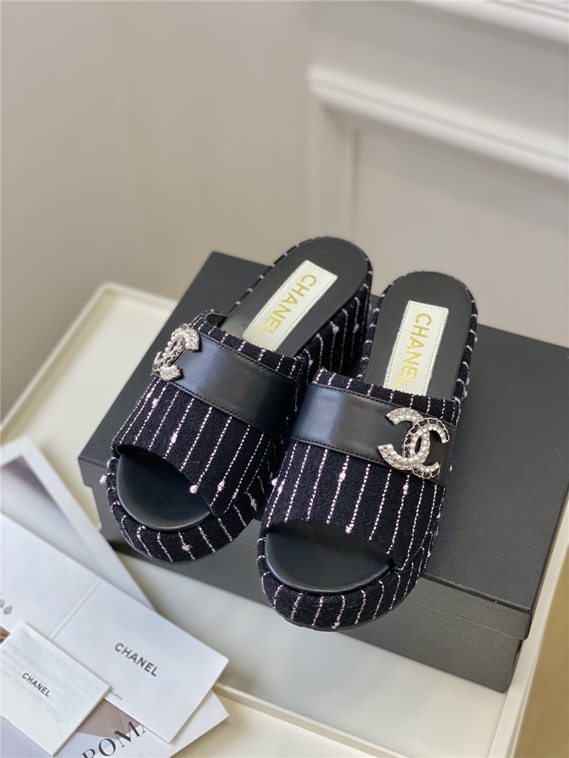 Best Replica Chanel new platform sandals - Colareps