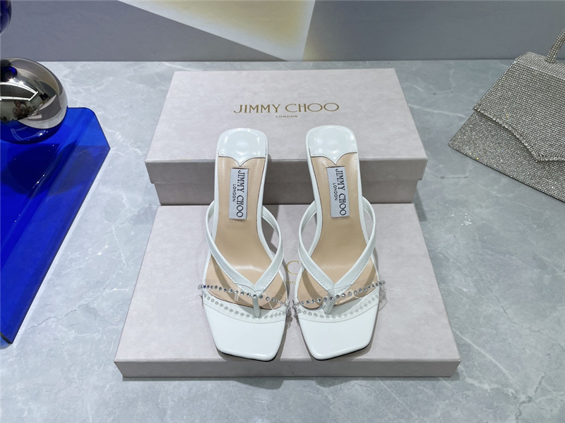 Best Replica jimmy choo square toe flip flops - Colareps