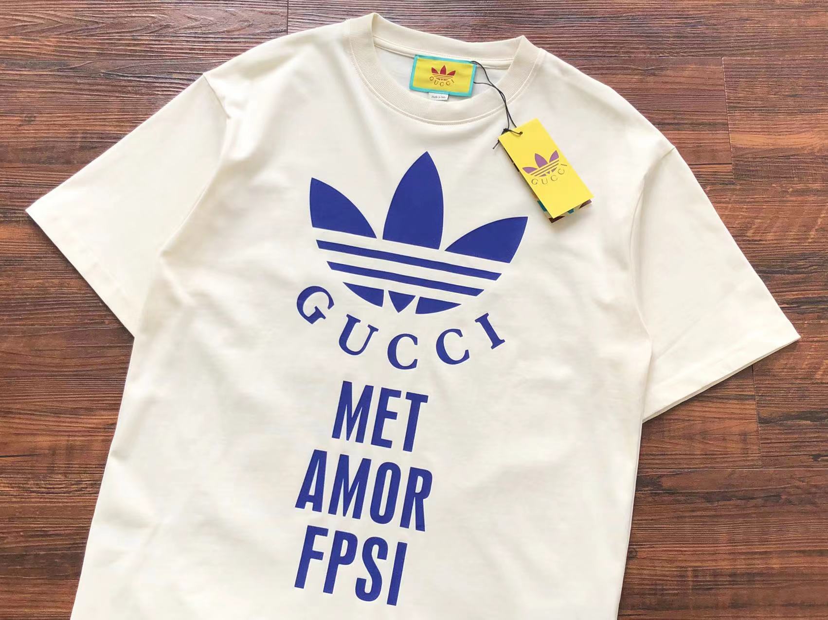 Best Replica Gucci x Adidas T-shirt - Colareps