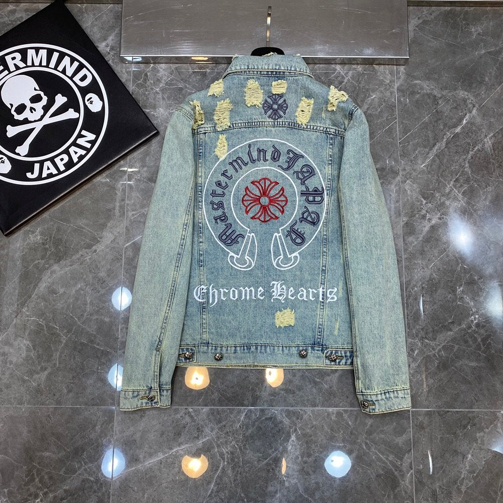 Best Replica Chrome Hearts Denim Jacket - Colareps