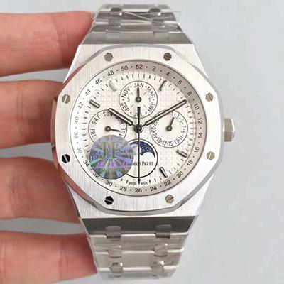 Best Replica Replica Audemars Piguet Royal Oak Perpetual Calendar 41 26574ST.OO.1220ST.01 JF Factory 1:1 Best Edition Swiss ETA5134 - Colareps