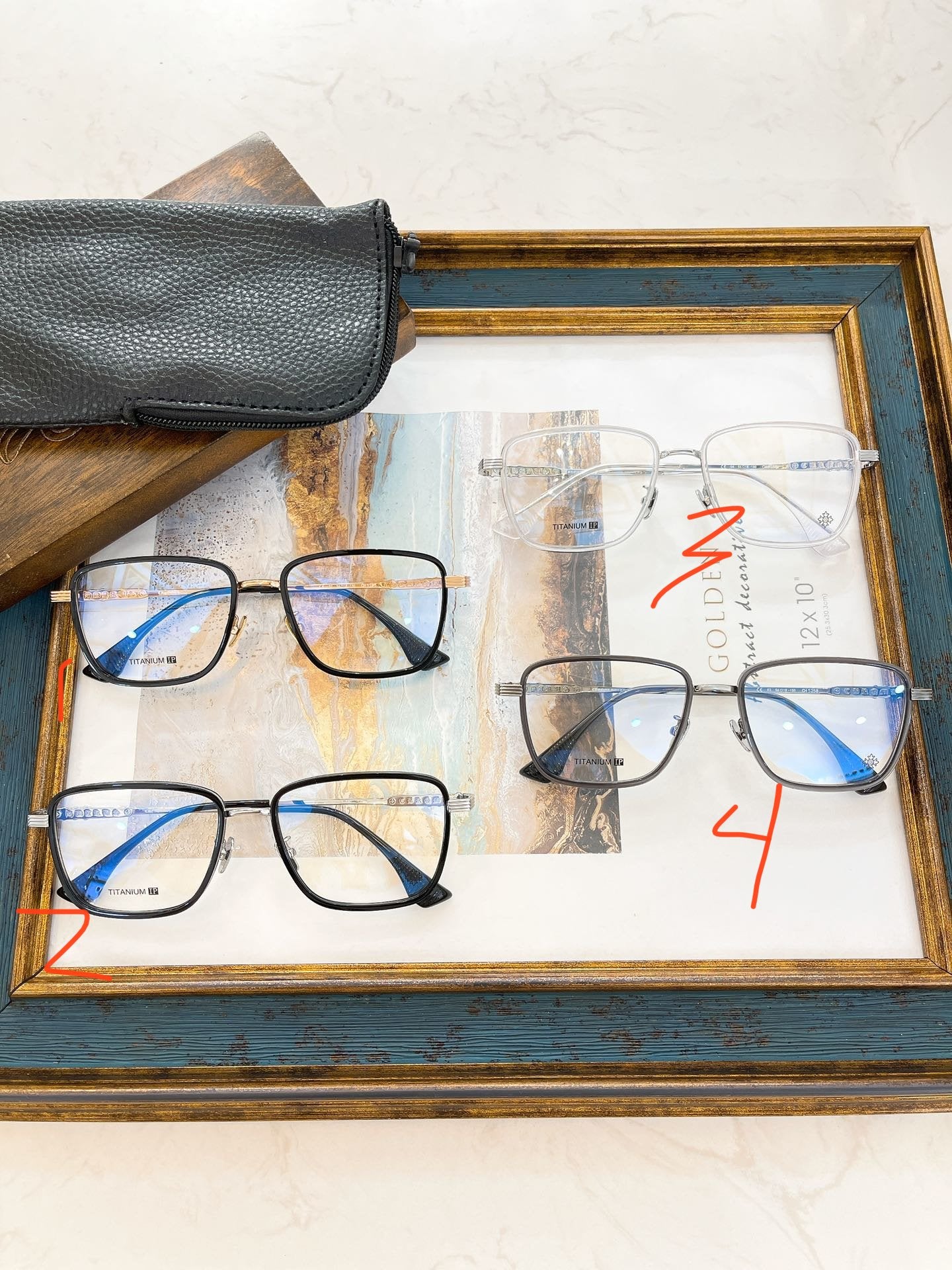 Best Replica Chrome Hearts eyewear/glasses - Colareps