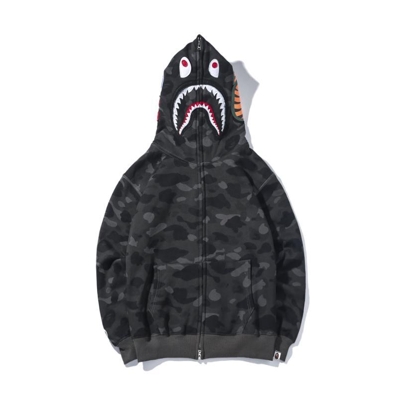 Best Replica BAPE 1st Camo Shark Full Zip Hoodie - Colareps