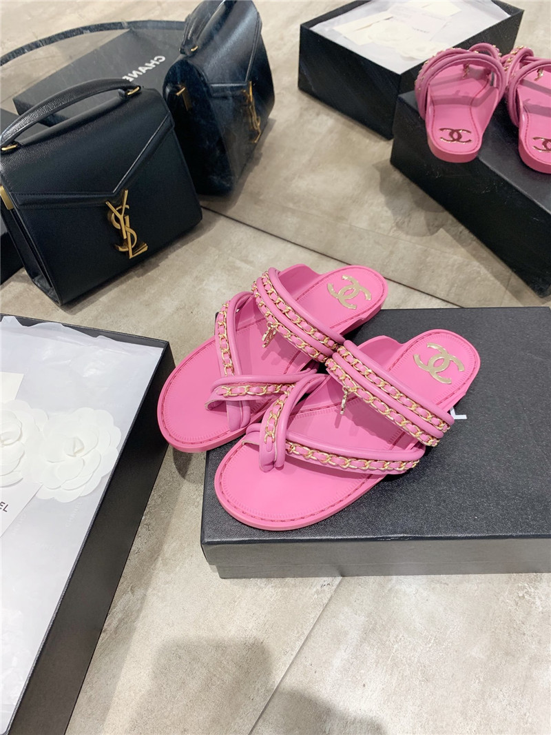 Best Replica CHANEL cc flip flops - Colareps