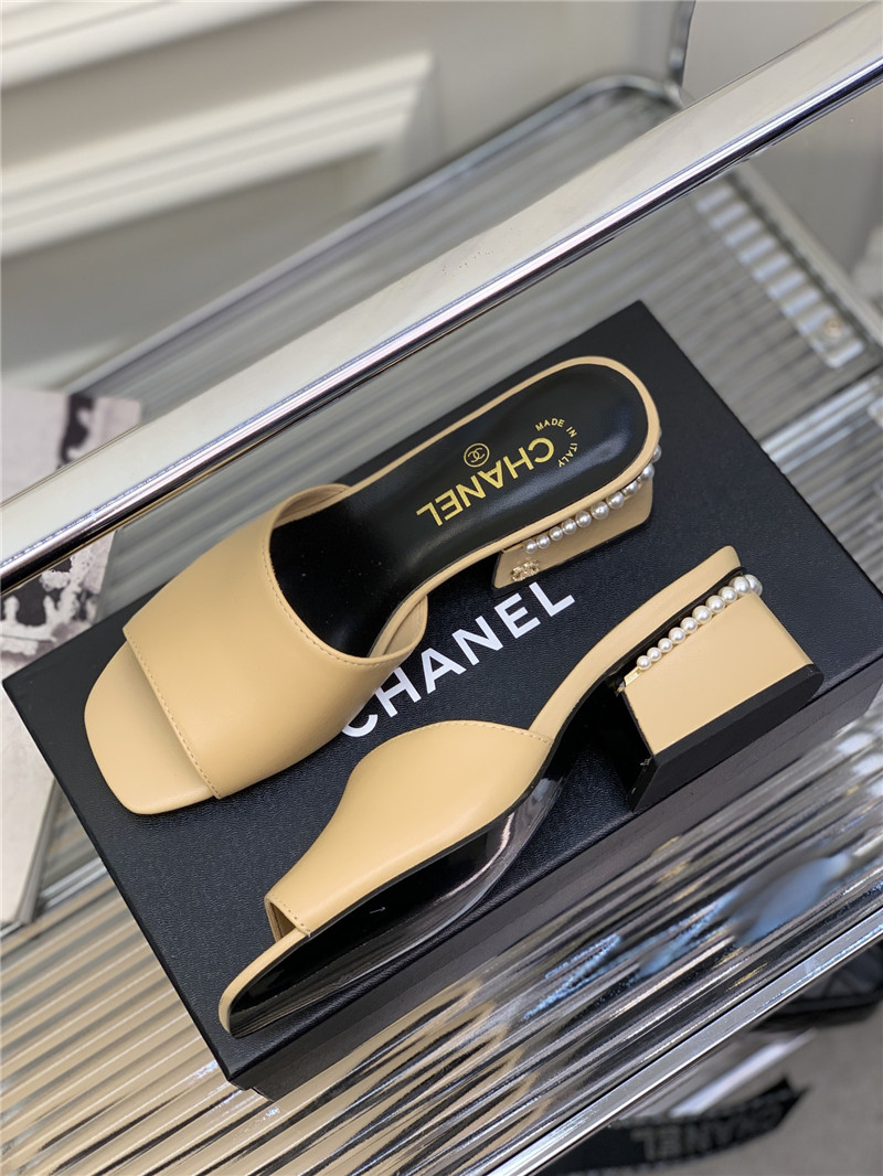 Best Replica Chanel advanced handmade high-heeled sandals - Colareps