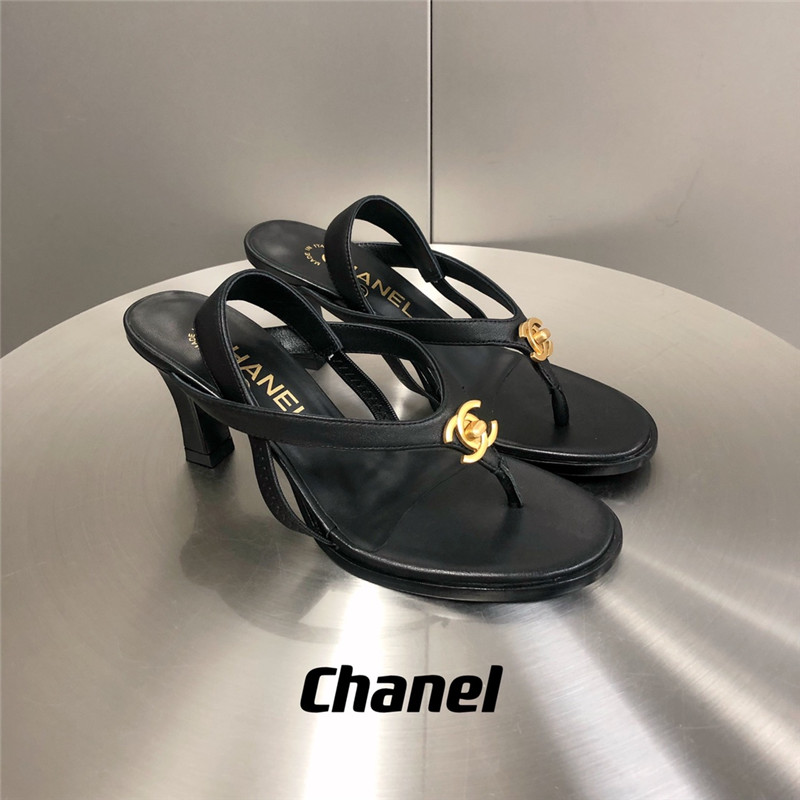 Best Replica chanel classic high heel flip flops - Colareps