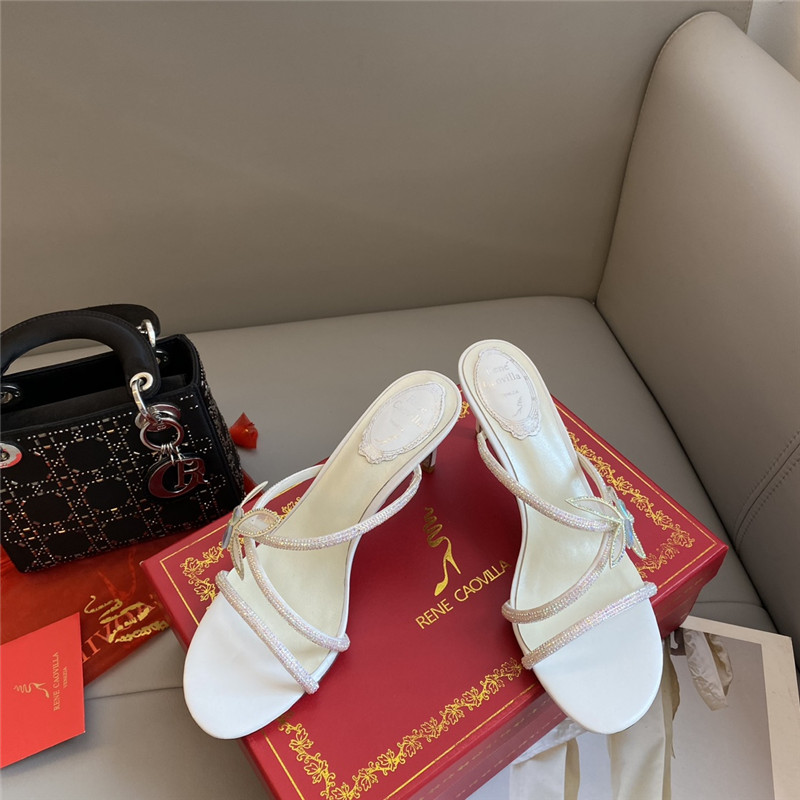 Best Replica Rene Caovilla latest butterfly tie sandals - Colareps