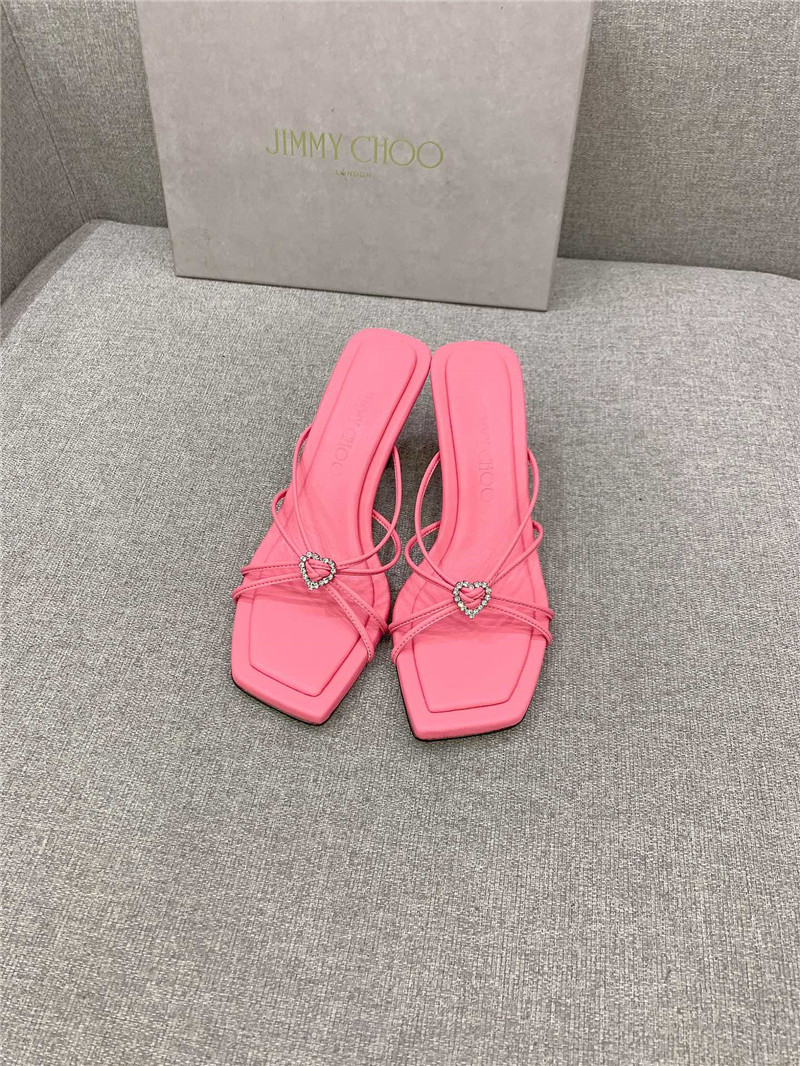Best Replica Jimmy Choo Heeled Slides - Colareps