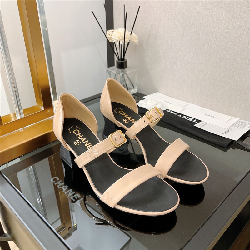 Best Replica chanel chunky heel sandals - Colareps