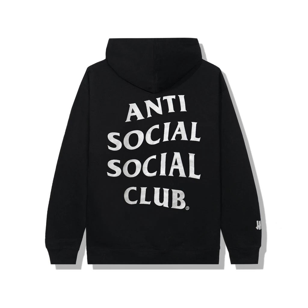 Best Replica ASSC X Undefeated Paranoid Black Hoodie - Colareps