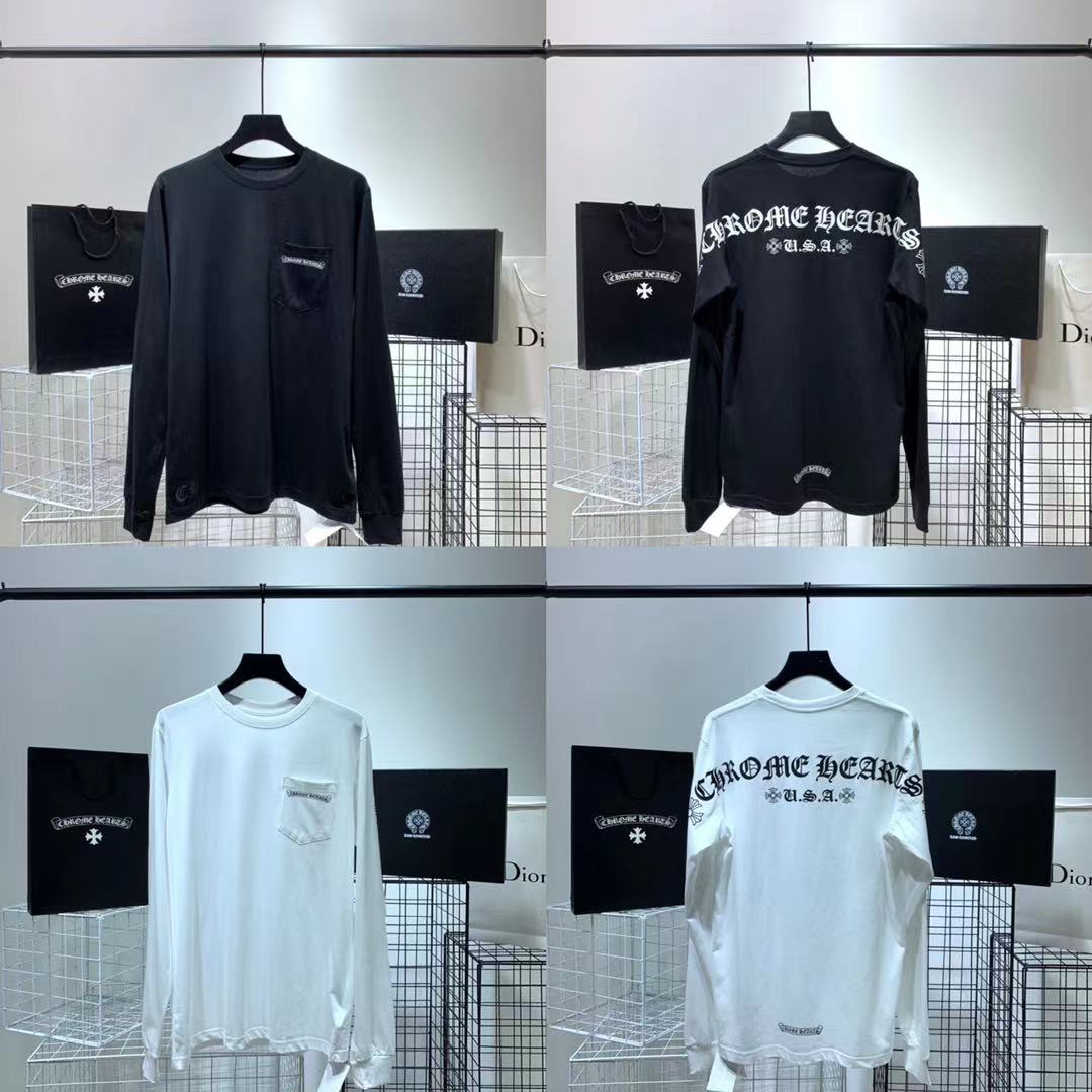 Best Replica Chrome Hearts Long Sleeve Shirt - Colareps