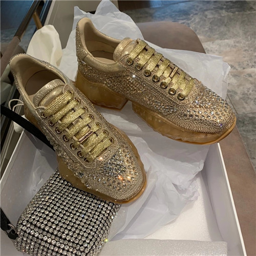 Best Replica Jimmy choo crystal sneakers - Colareps